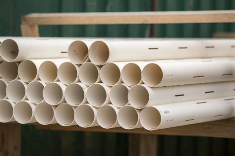 slotted pvc drain pipe.